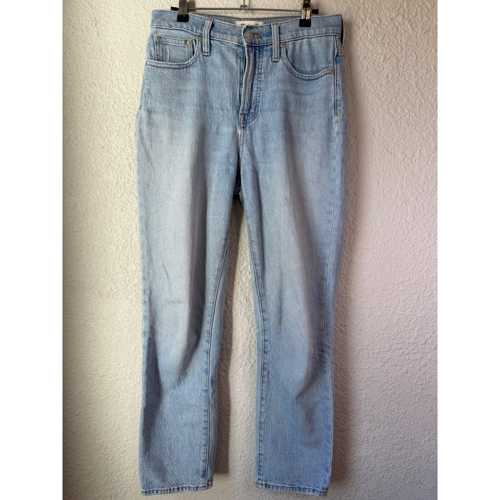 Madewell The Perfect Vintage Jean Light Wash‎ High Rise Straight Leg Size 26